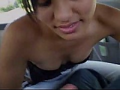 Wonderful mov, though just a standard blow job. Nonnude mexican girl goes down on guy in a car. Looks like she's got experience.