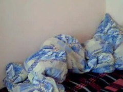 XXX webcam video of non-professional couple having sex in their bed. They have sex in missionary style and both participants are working hard to please each other